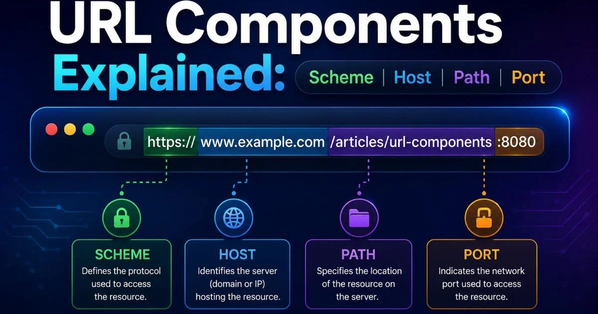 URL Components Explained: Scheme Host Path Port